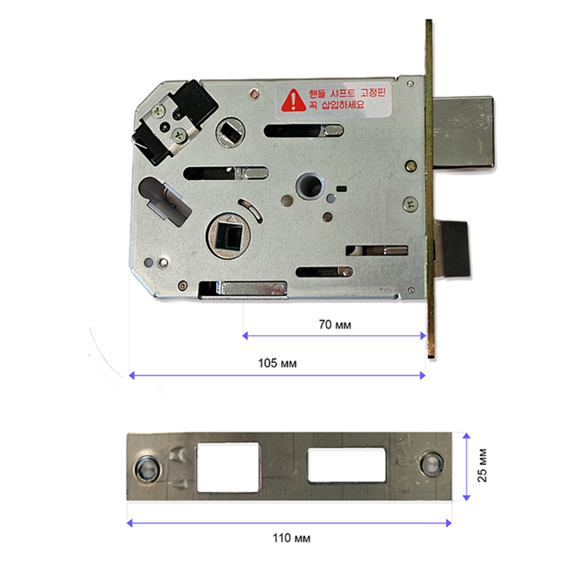 Электронный дверной замок Commax CDL-88P Bio