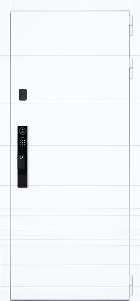 Стальная дверь "Горизонт" (биометрический замок Smart lock Y12)