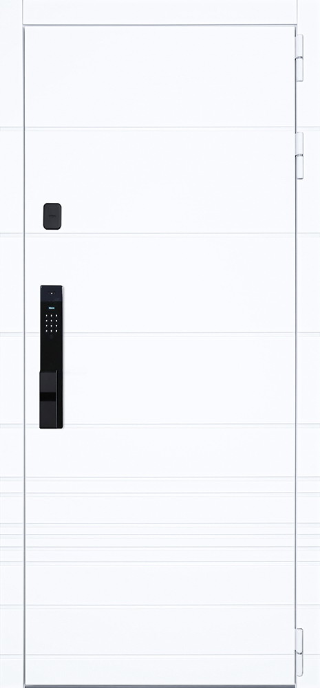 Стальная дверь "Горизонт" (биометрический замок Smart lock Y23)