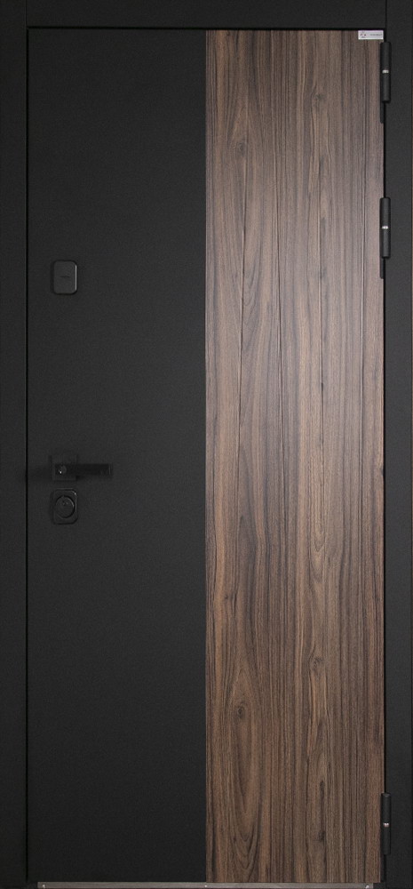 Стальная дверь "Инь-Янь" (биометрическая дверная ручка Smart lock T888)