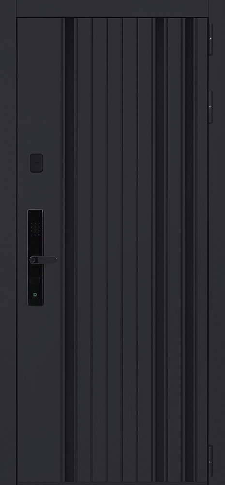 Стальная дверь "Solana" (биометрический замок Smart lock R06)